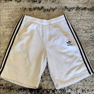 White Adidas Shorts